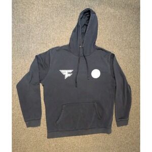 Faze Clan X Manchester City Pull Over Hoodie Mens Size Large Blue Logo E sports
